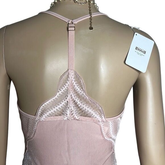 NWT Wolford Esmeralda String Body Rose Powder Pink  6 D-cup S - Picture 8 of 15